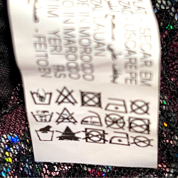 Zara Cowl Neck, Multicolor Sequins Dress - Picture 10 of 12